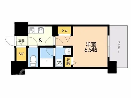 LANDIC O2227【11階】の間取り