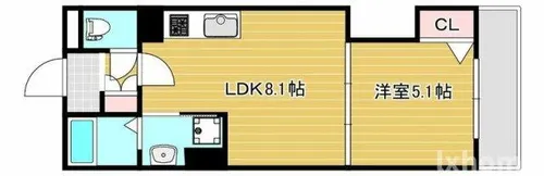 セレニティ豊川A棟【2階】の間取り