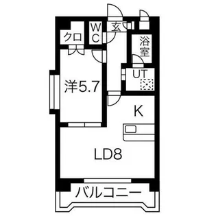 レジェンド21【3階】の間取り
