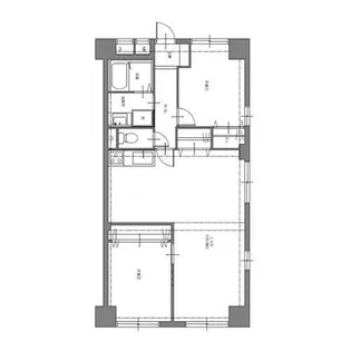 クロックタワー植田【4階】の間取り