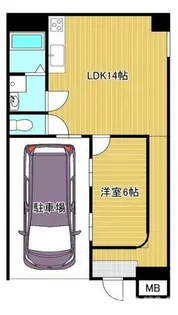 サンガーデン茨木【1階】の間取り