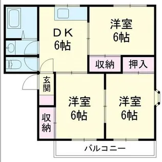 セジュール柏 A【1階】の間取り