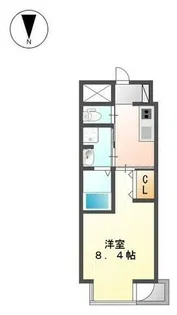プリオール椿PartⅡ【1階】の間取り