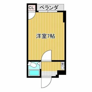 コスモレジデンス墨江【6階】の間取り