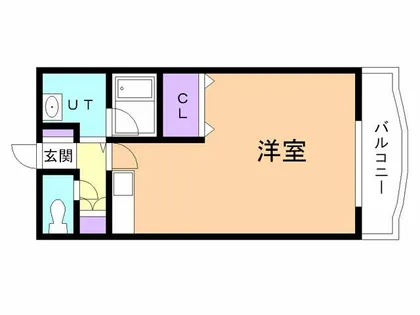 ガーネット【102号室】の間取り