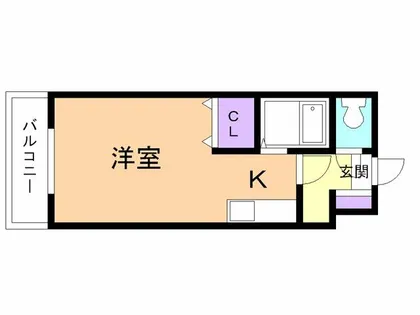 オーク ヴィラ【306号室】の間取り