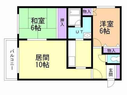 チェリーハイツAYA【205号室】の間取り