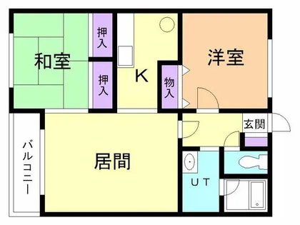 チェリーハイツAYA【103号室】の間取り