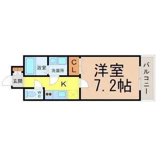 クレシェール大須【9階】の間取り