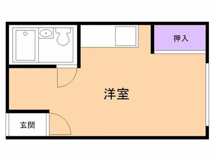 ハイツグリーン【201号室】の間取り