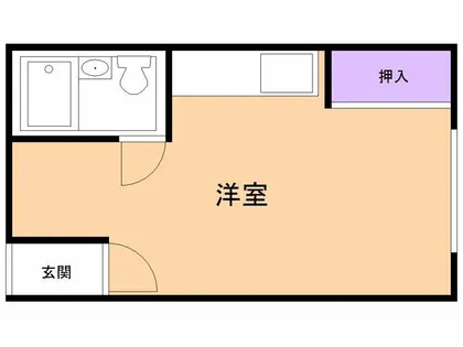 ハイツグリーン【101号室】の間取り