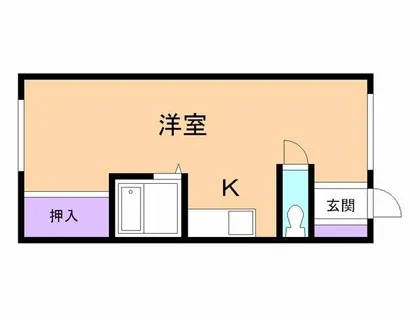 メゾン白樺【C-213号室】の間取り