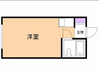 カトル・セゾン【206号室】の間取り