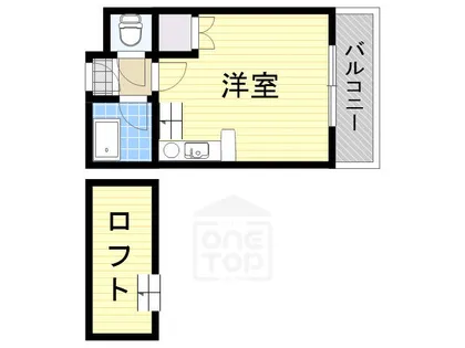 ビスタ千里丘5【3階】の間取り