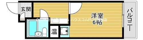 初芝ハイツ【111号室】の間取り