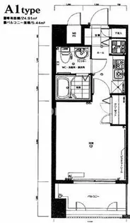ピュアドーム箱崎ステーション【10階】の間取り