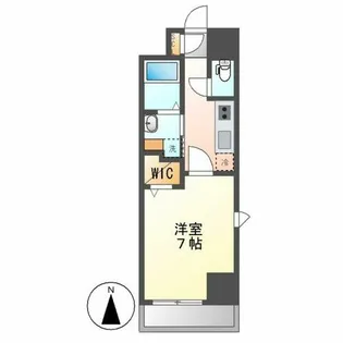 プレイズシード浅間町【9階】の間取り