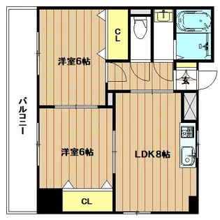サンパレスイースト【301号室】の間取り
