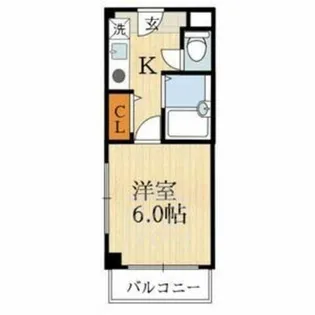 丸吉ビル【4階】の間取り