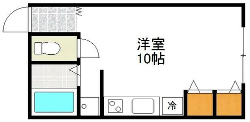 松井マンション【3階】の間取り