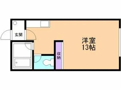 Twinkle水元【205号室】の間取り