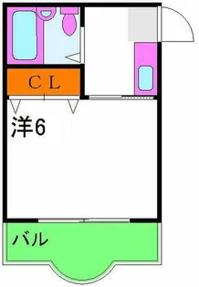 マンションGベック【307号室】の間取り