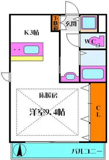 シェリール木村5【2階】の間取り