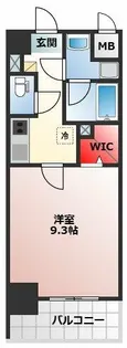 コージーコート【606号室】の間取り