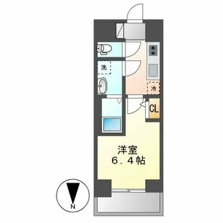 エスリード鶴舞グランパークス【205号室】の間取り