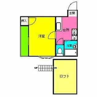 オリュンポス・Ⅰ【2階】の間取り
