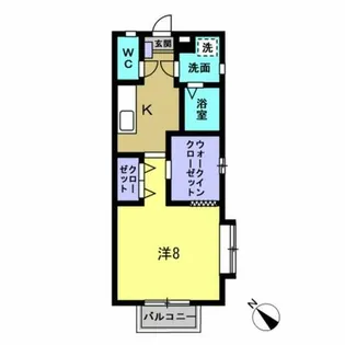 カモミール【2階】の間取り