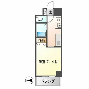 GP栄本町通り【5階】の間取り