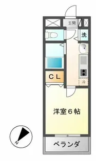 プレサンス新栄リミックス【308号室】の間取り