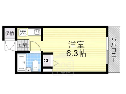 シャローム2【3階】の間取り
