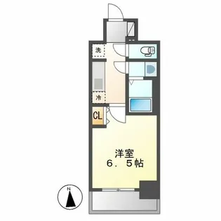 プレサンスTHE新栄【8階】の間取り