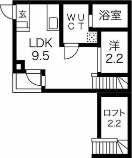 REX新栄【2階】の間取り