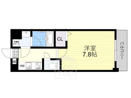La Douceur南茨木【4階】の間取り