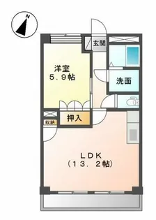 ライトニングエクセレンス【2階】の間取り