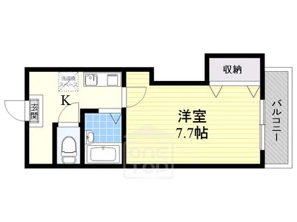 ラビスタ暁【2階】の間取り