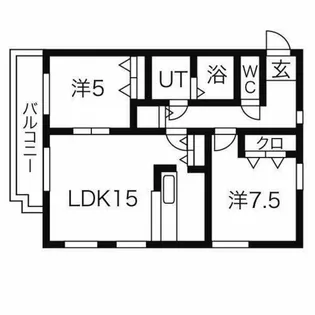 プレヴァレーレ517【3階】の間取り
