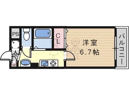 藤貴エイト【2階】の間取り