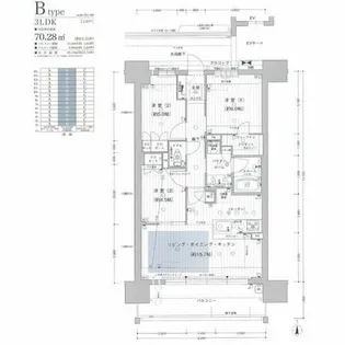 プレサンス ロジェ 熱田六番町【902号室】の間取り