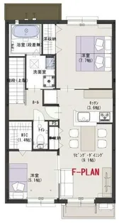 マルシェ尾上【2階】の間取り