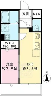 メゾンブラン【2階】の間取り