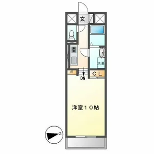 ドゥーエ千種【2階】の間取り