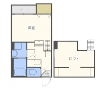 Castello K 7【101号室】の間取り