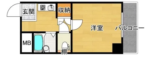 ローレルハイツウエハラ【3階】の間取り