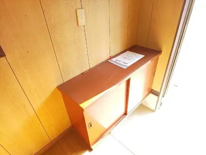 後田コーポ【1号室】の玄関