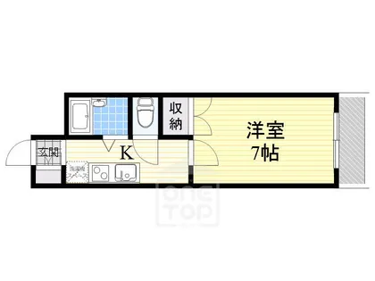 Hill Top Terada【3階】の間取り