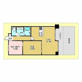 サンハイツ木多【1階】の間取り